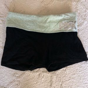 Bedazzled Victoria’s Secret Yoga Shorts